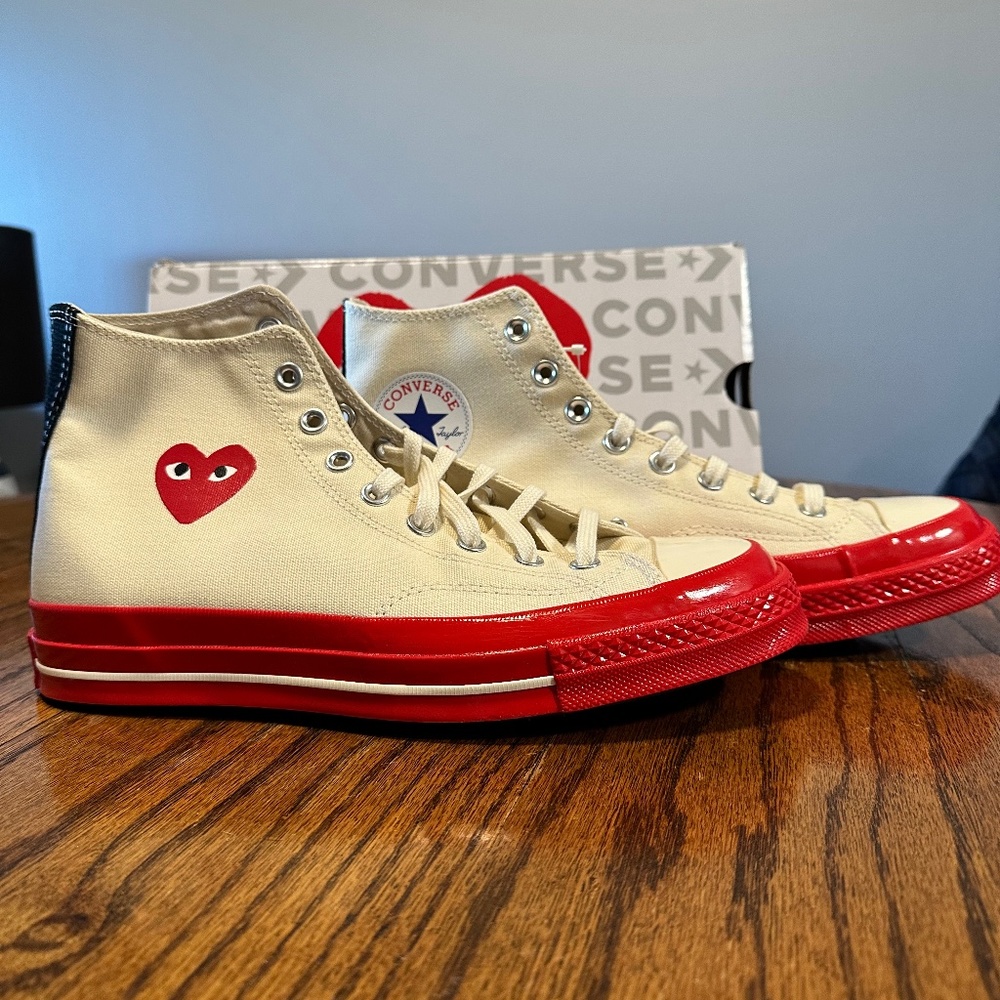 CDG Converse Chuck 70 Hi Top Sneakers